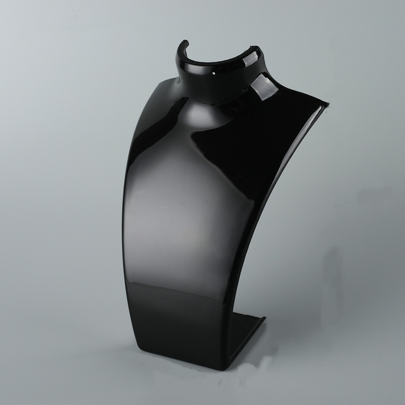 Body Jewelry Display Ideas - 4色アクリル製マネキンディスプレイスタンド、ネックレス、ペンダント、イヤリング展示用ジュエリーホルダー、装飾用