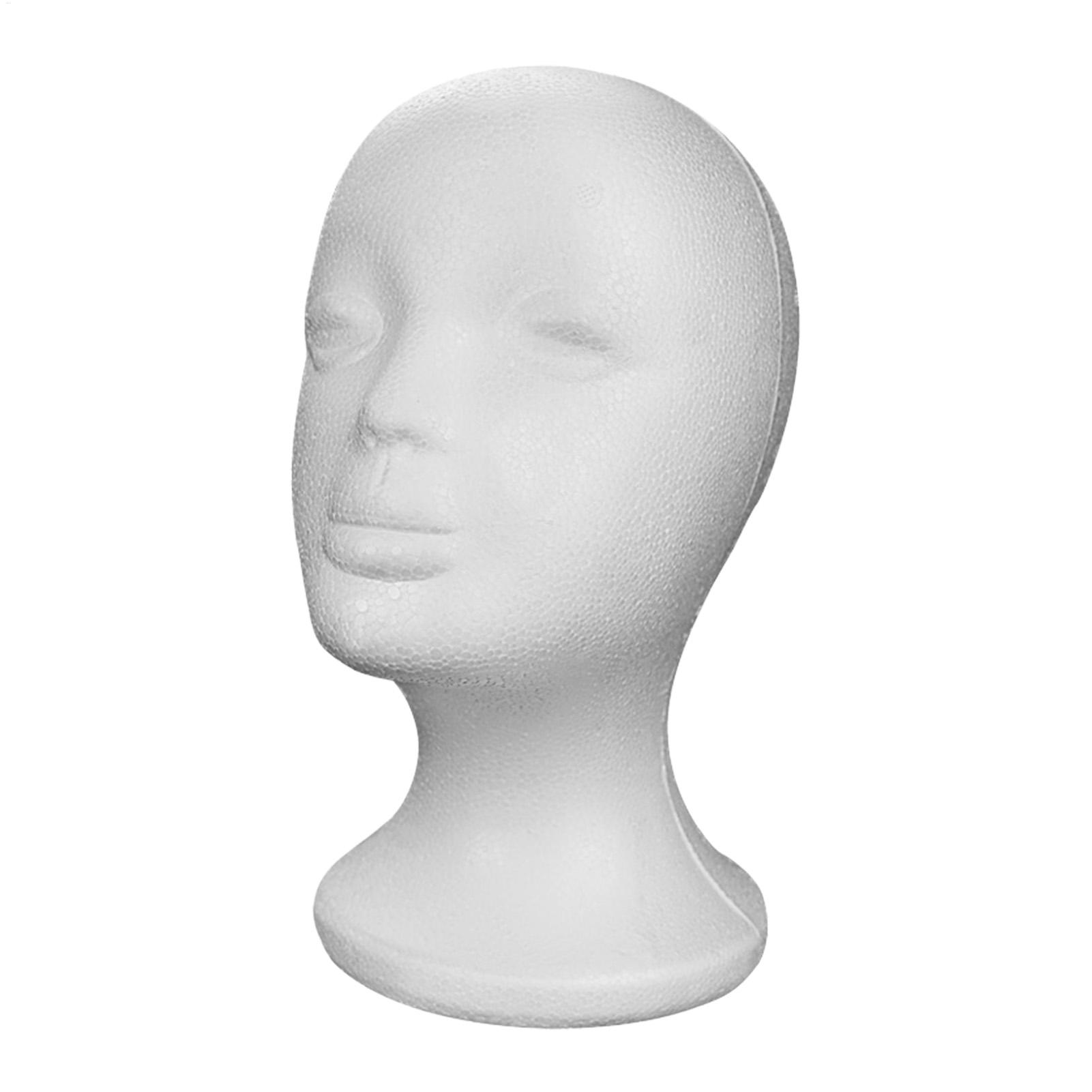 Body Jewelry Display Ideas - 女性発泡スチロールマネキンマネキンヘッドモデル泡かつらヘア軽量マネキンヘッドかつらディスプレイスタンドスカーフジュエリー帽子