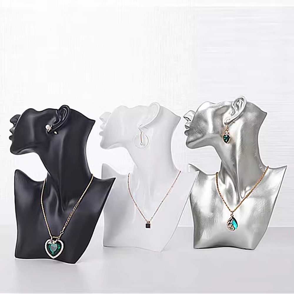 樹脂製マネキンジュエリーディスプレイスタンド、側面マネキンヘ - Body Jewelry Display Ideas のレビューと価格