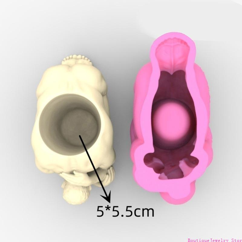 E1PE 植木鉢シリコーン型コンクリート多肉植物プランター型 - Body Jewelry Storage のレビューと価格