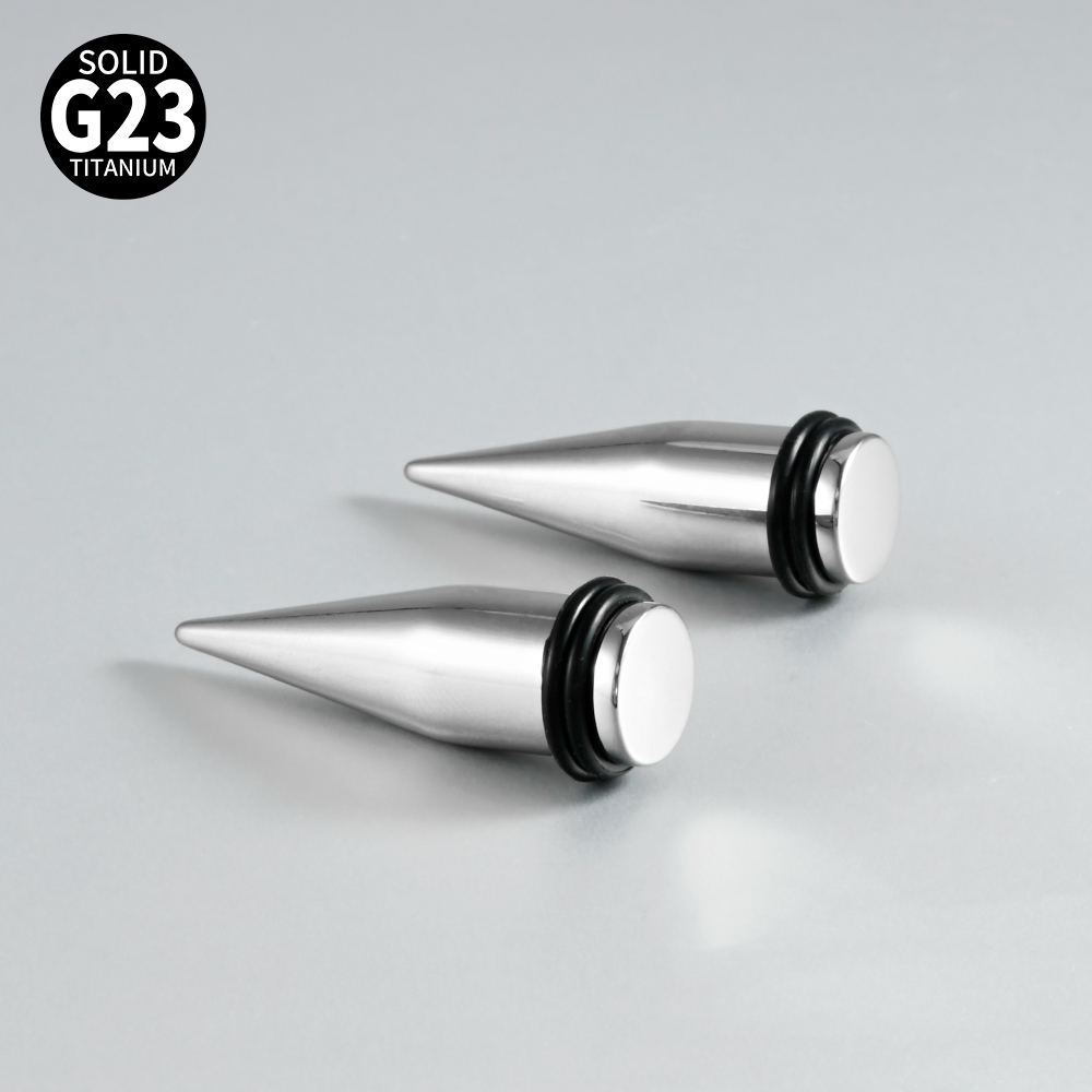 19-1PCS チタン合金高品質耳タップピン強化ピアス耳拡張 - Body Piercing Quality Jewelry のレビューと価格
