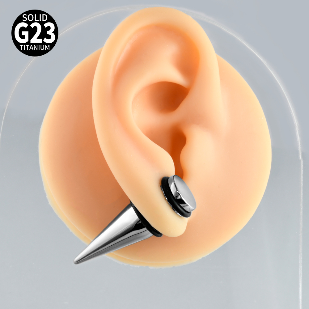 19-1PCS チタン合金高品質耳タップピン強化ピアス耳拡張 - Body Piercing Quality Jewelry のレビューと価格