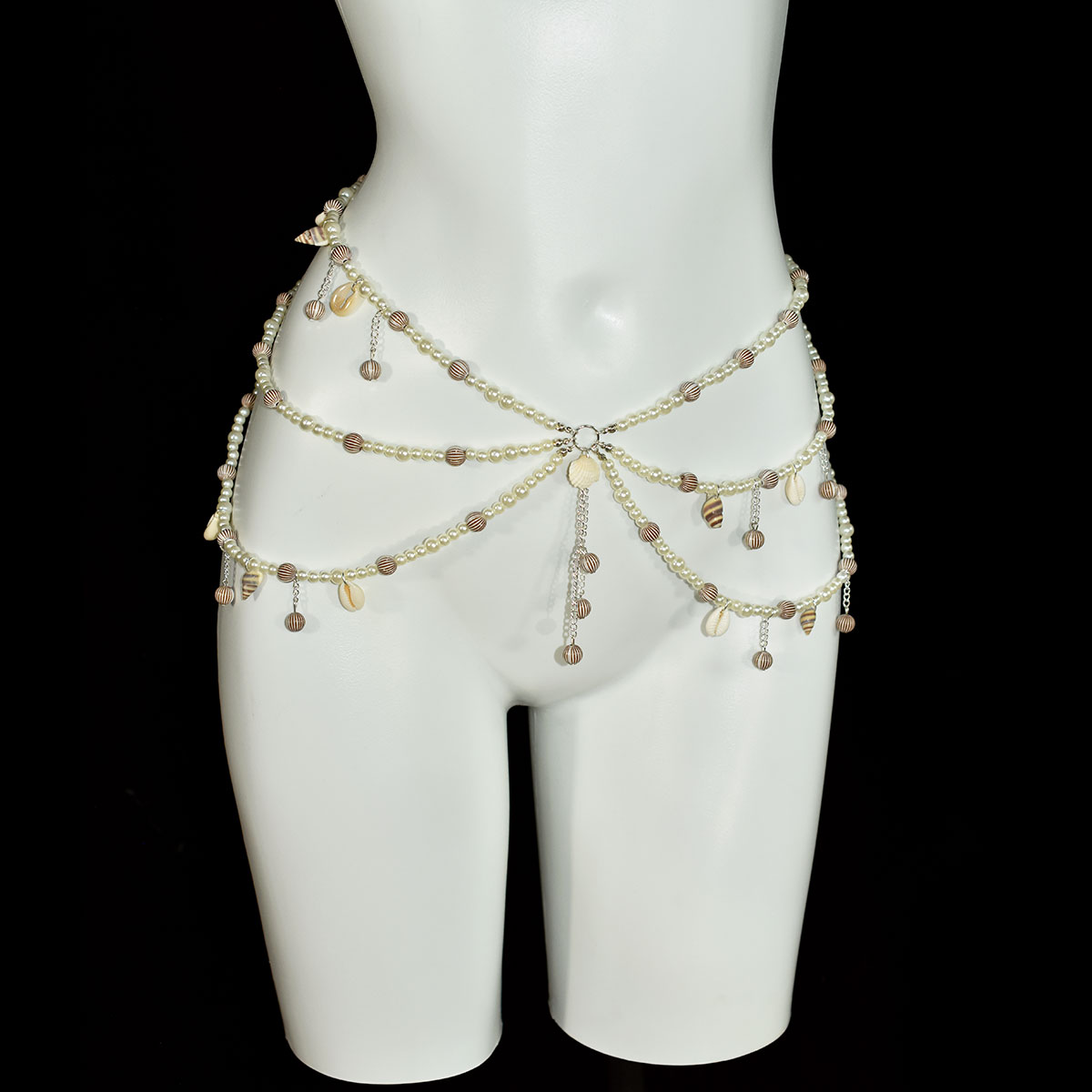 ファッションイミテーションパールブラウエストスカートスーツコ - Body Jewelry Retainers のレビューと価格