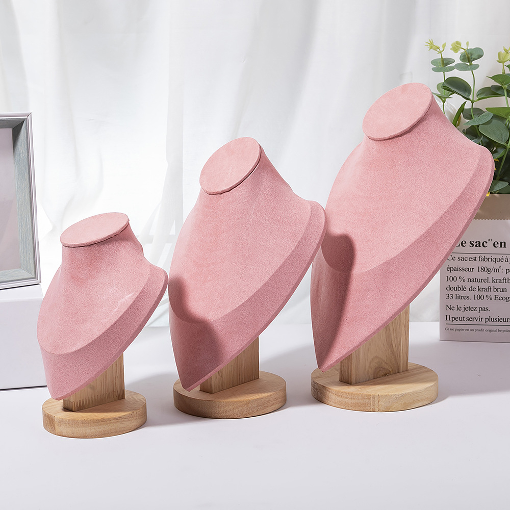 木製マネキンバストネックレスディスプレイスタンド,ポートレー - Body Jewelry Display Ideas のレビューと価格