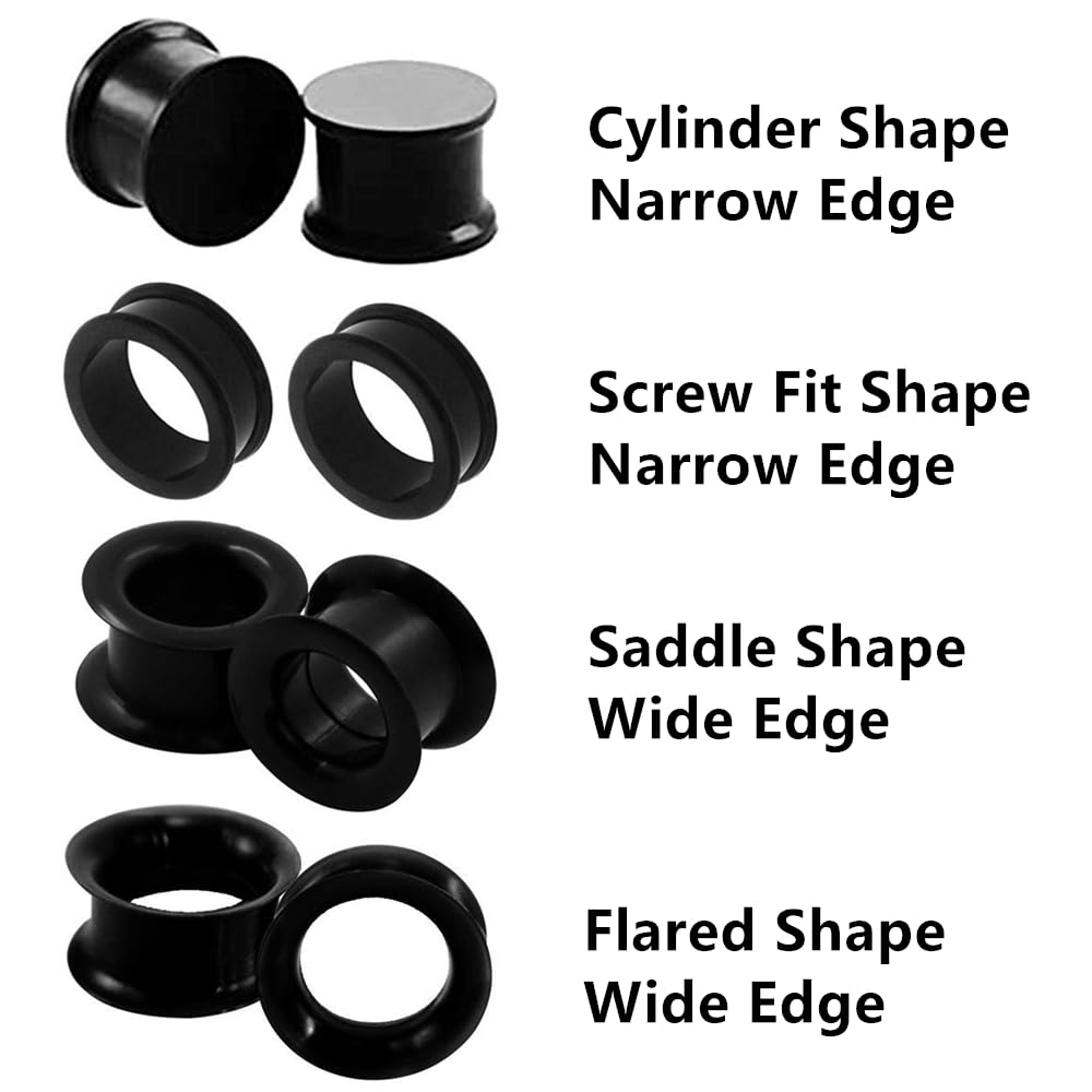 厚いフレキシブルシリコンイヤープラグ,イヤーエキスパンダー用 - Body Jewelry Types のレビューと価格