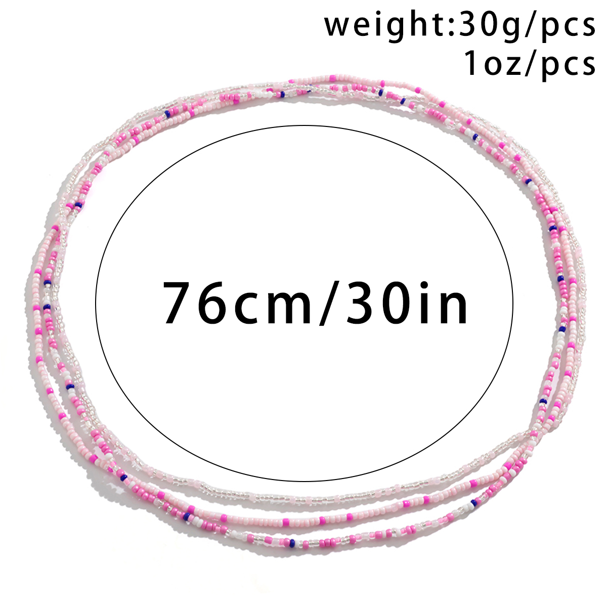 Ingemark-伸縮性のある種子ビーズの形をしたベルト,女 - Body Jewelry In Bulk のレビューと価格