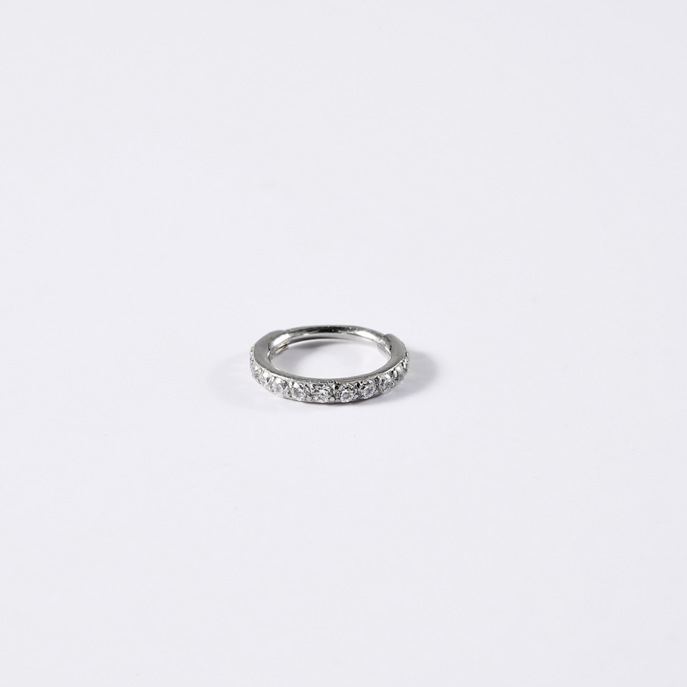 1個入り 316Lステンレス鋼 高品質 サイド刻印 ホワイト - Body Piercing Quality Jewelry のレビューと価格