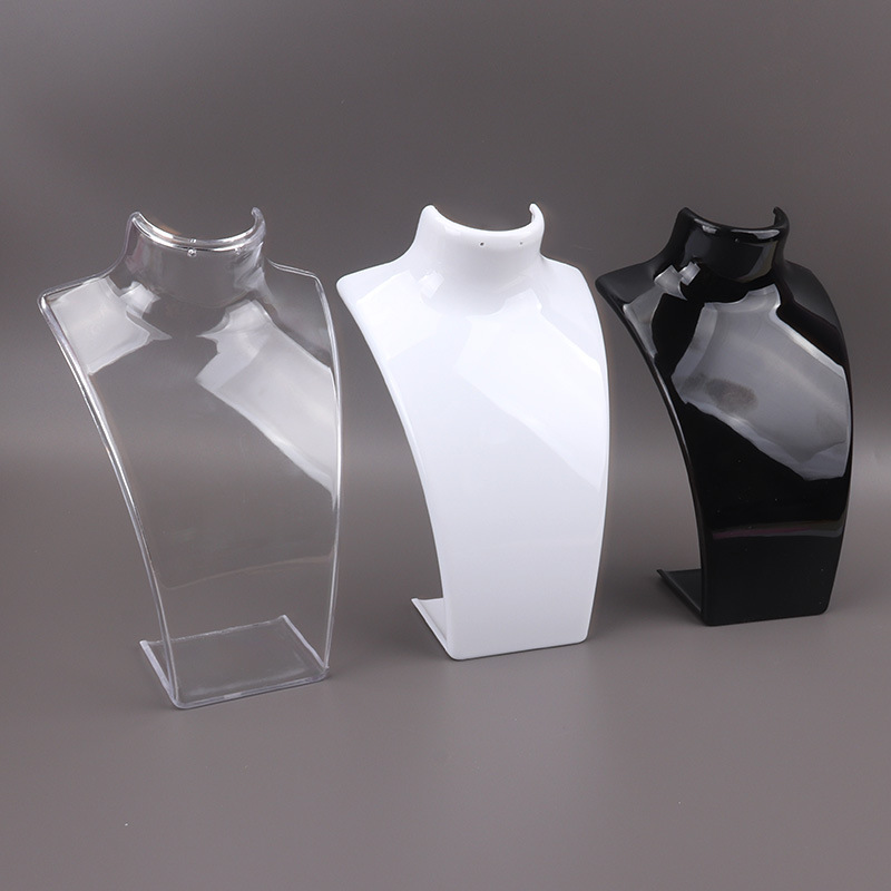 プラスチックマネキンネックレスディスプレイバストスタンドホル - Body Jewelry Display Ideas のレビューと価格
