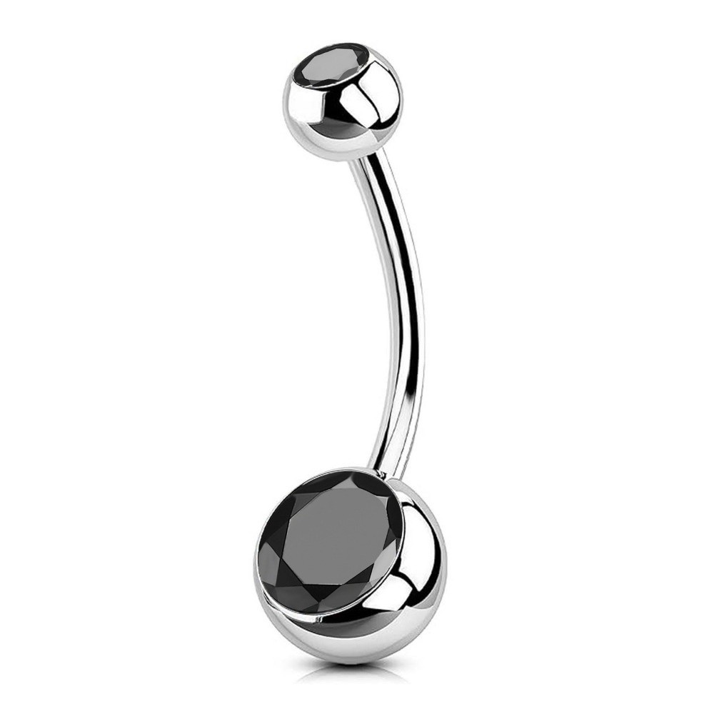 高品質チタン素材へそピアス カーブしたダングルデザイン ベリ - Body Piercing Quality Jewelry のレビューと価格