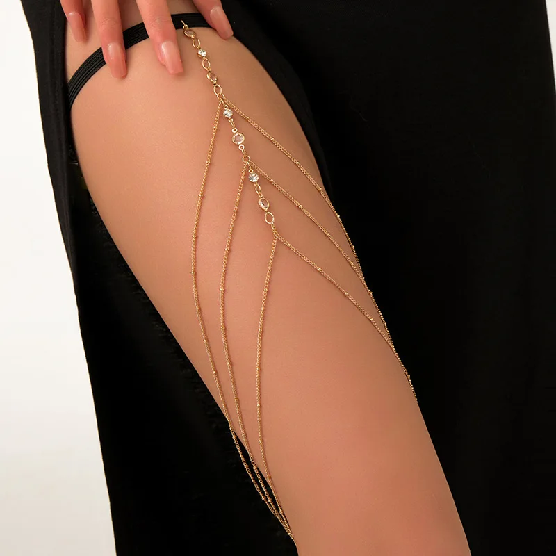 ファッション夏ボヘミアン太ももチェーンシンプルなセクシーなボ - Body Jewelry In Bulk のレビューと価格