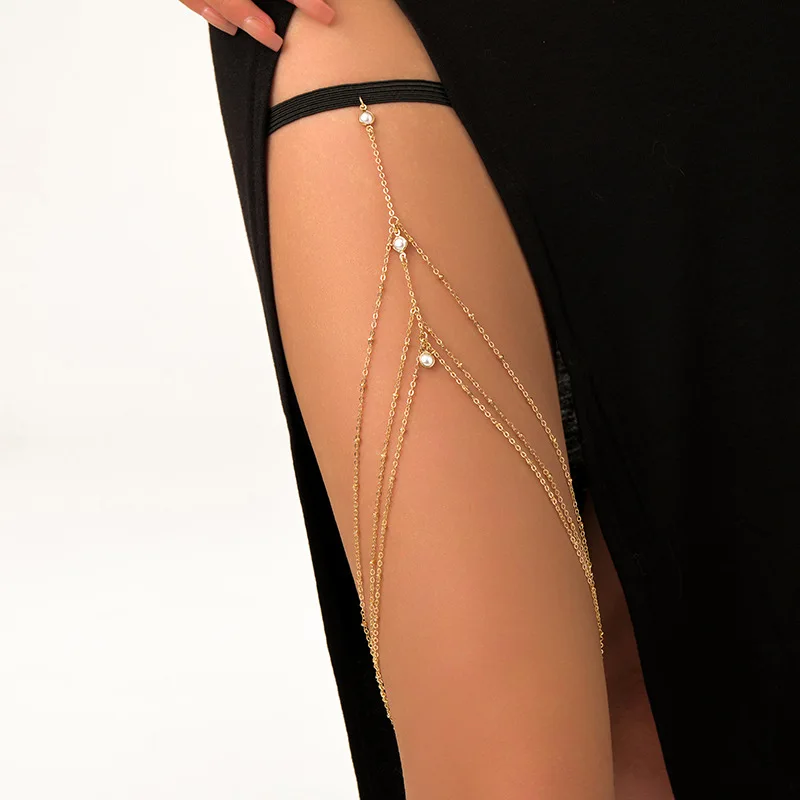ファッション夏ボヘミアン太ももチェーンシンプルなセクシーなボ - Body Jewelry In Bulk のレビューと価格