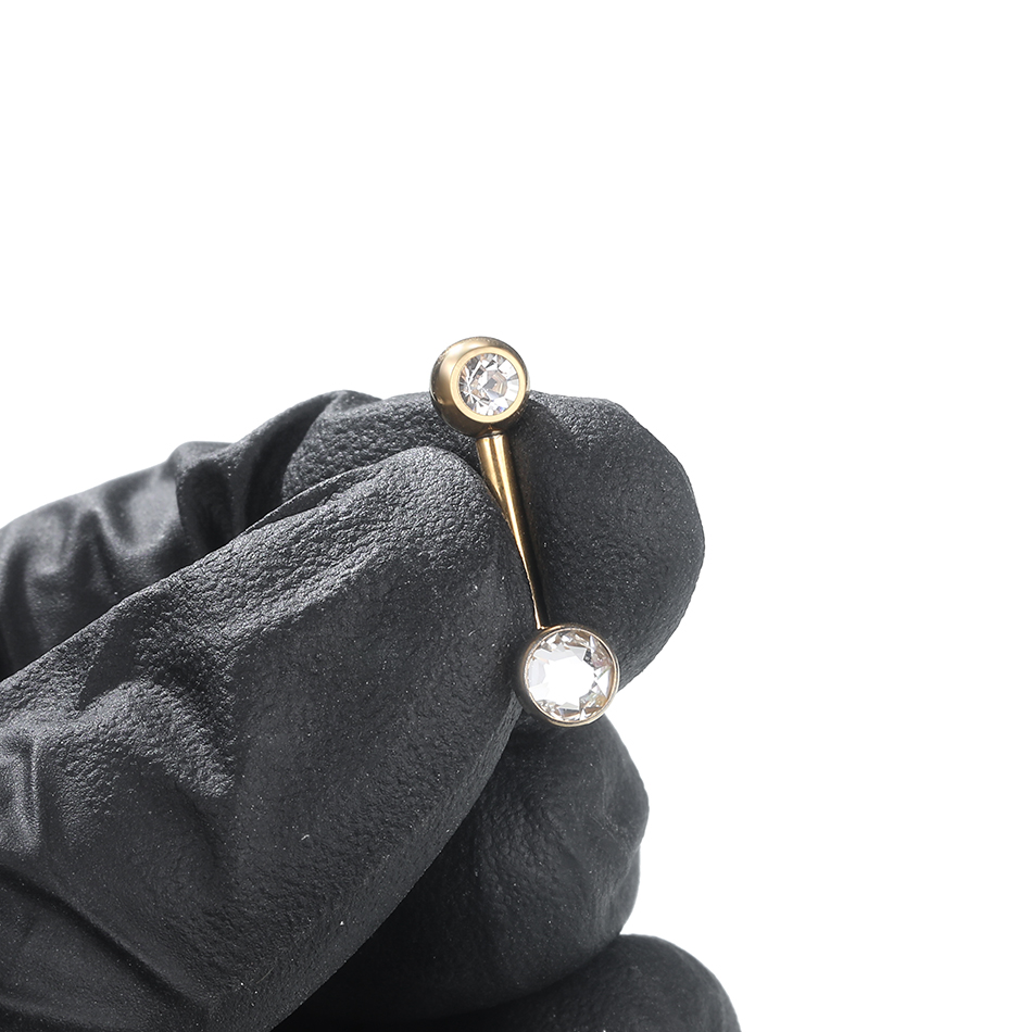 ドリル用縦型ドリルジュエリー,1ピース,強化されたガラス製品 - Body Jewelry Vch のレビューと価格