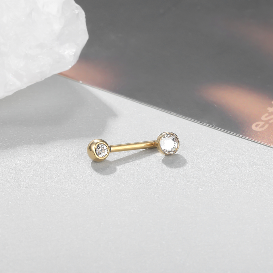 ドリル用縦型ドリルジュエリー,1ピース,強化されたガラス製品 - Body Jewelry Vch のレビューと価格