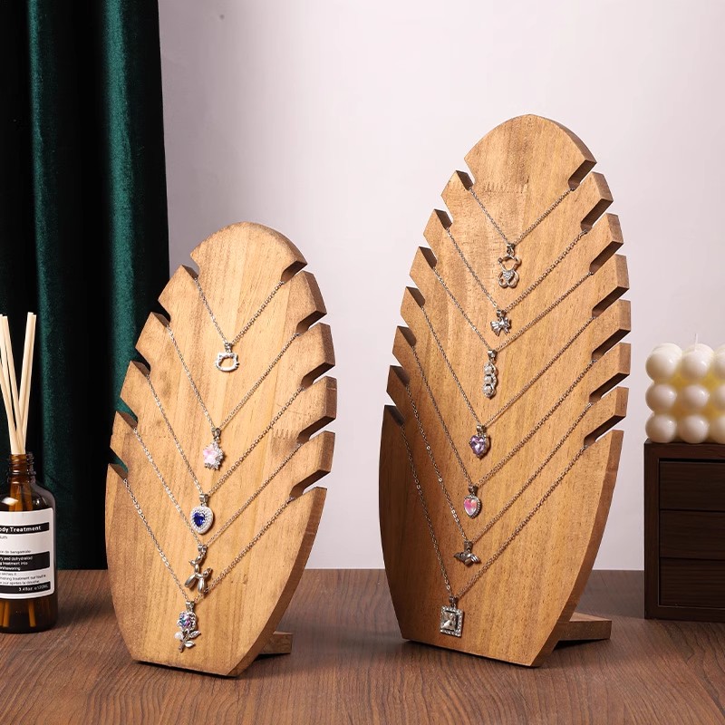 クルミ材取り外し可能なマネキンネックレスディスプレイラックペ - Body Jewelry Display Ideas のレビューと価格