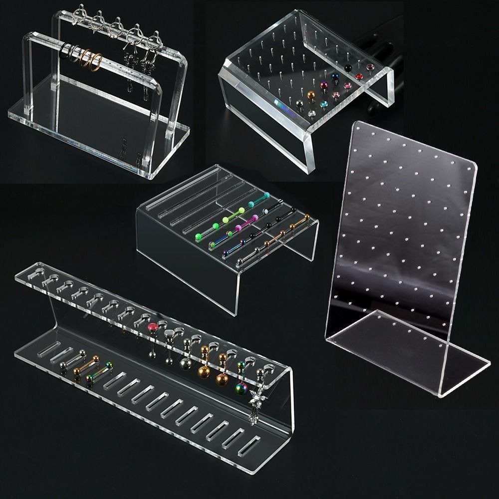 ピアス用ポリッシュラック、へそピアスディスプレイ、ボディピア - Body Jewelry Storage のレビューと価格