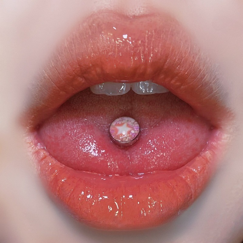 1Pc 新しいトレンディな甘いクールなスタイルのステンレス鋼 - Body Piercing Quality Jewelry のレビューと価格