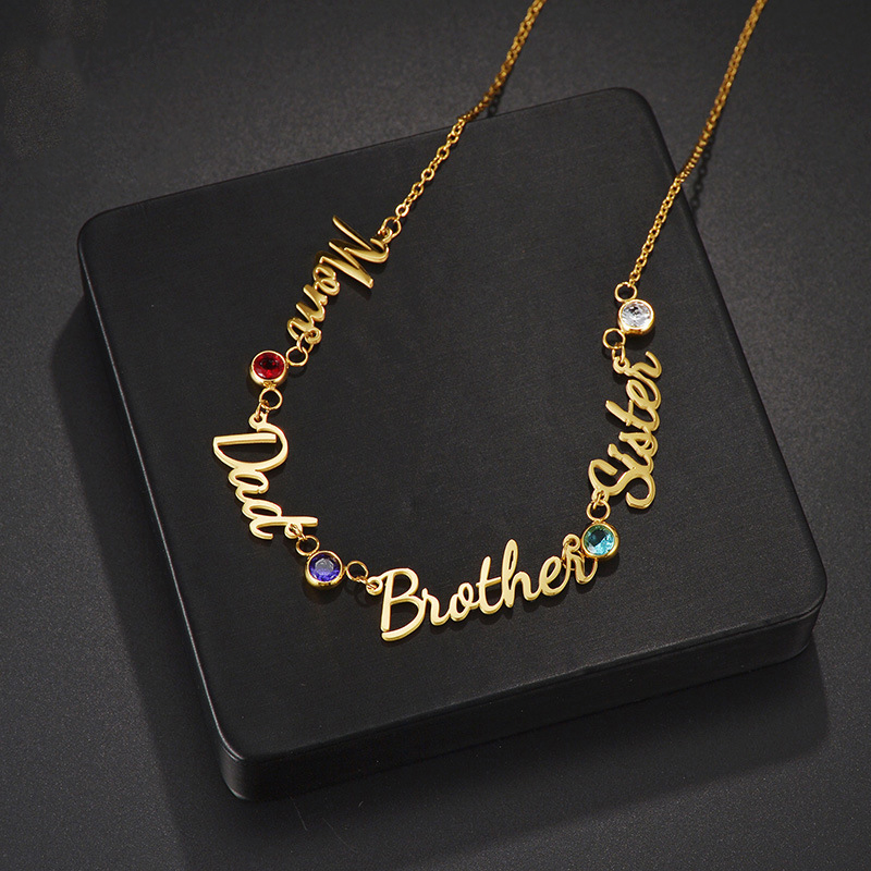 DUOYING カスタムネームベリーチェーン ステンレス製ジ - Body Jewelry Names のレビューと価格