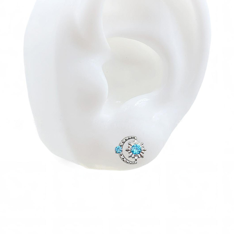 1個 G23チタン製ピアススタッド フラットバック インター - Flat Back Labret Stud のレビューと価格