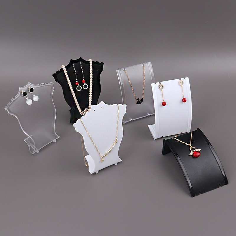 アクリルミニネックレスディスプレイマネキンペンダントモデルジ - Body Jewelry Display Ideas のレビューと価格