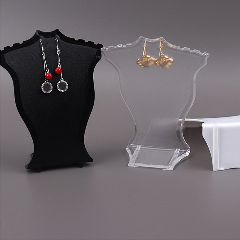 アクリルミニネックレスディスプレイマネキンペンダントモデルジ - Body Jewelry Display Ideas のレビューと価格