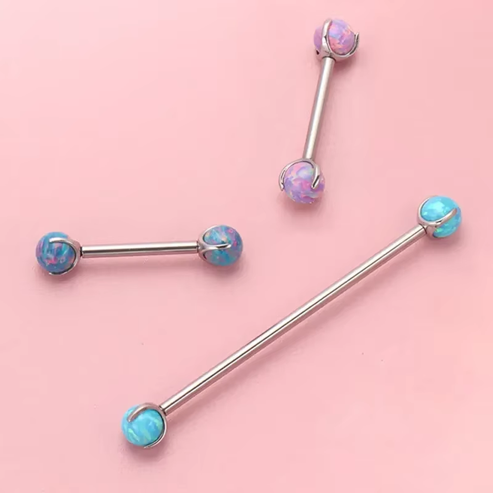F136 チタン ドリームシリーズ オパール イヤーブリッジ - Body Piercing Quality Jewelry のレビューと価格