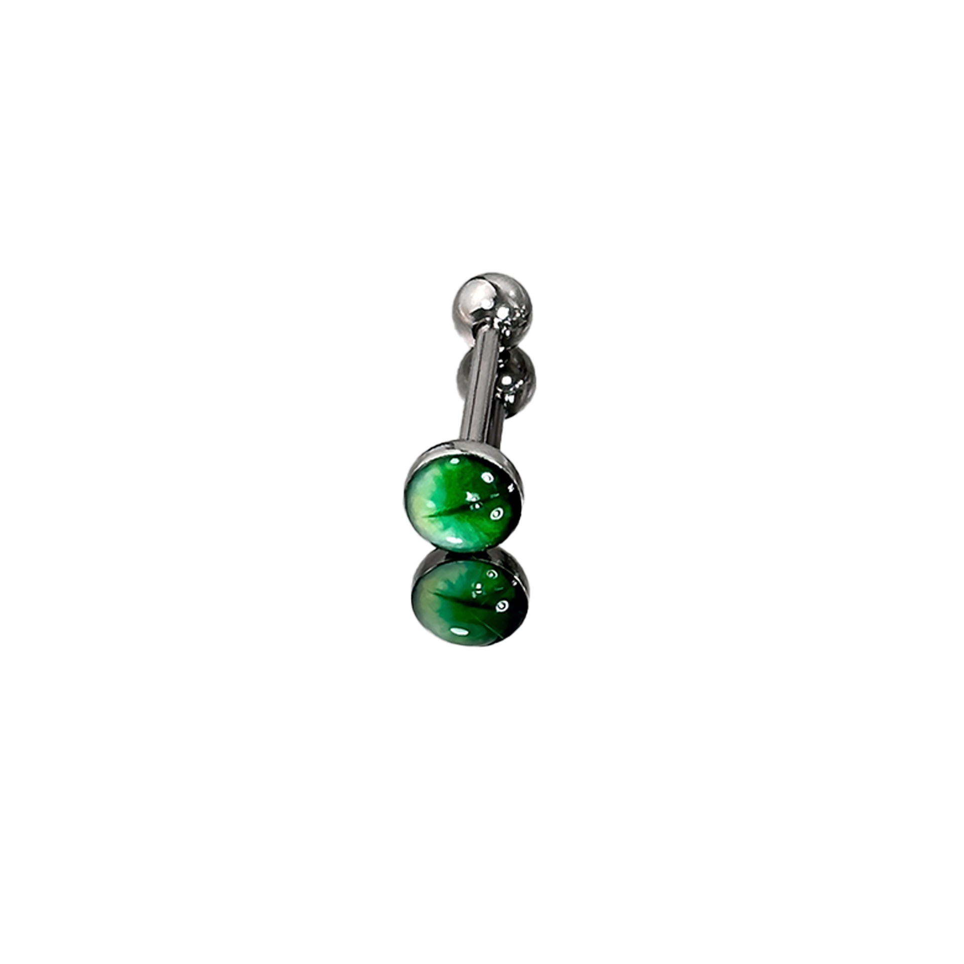 1個 高品質 トレンド グリーン スパークリング クロス マ - Body Piercing Quality Jewelry のレビューと価格