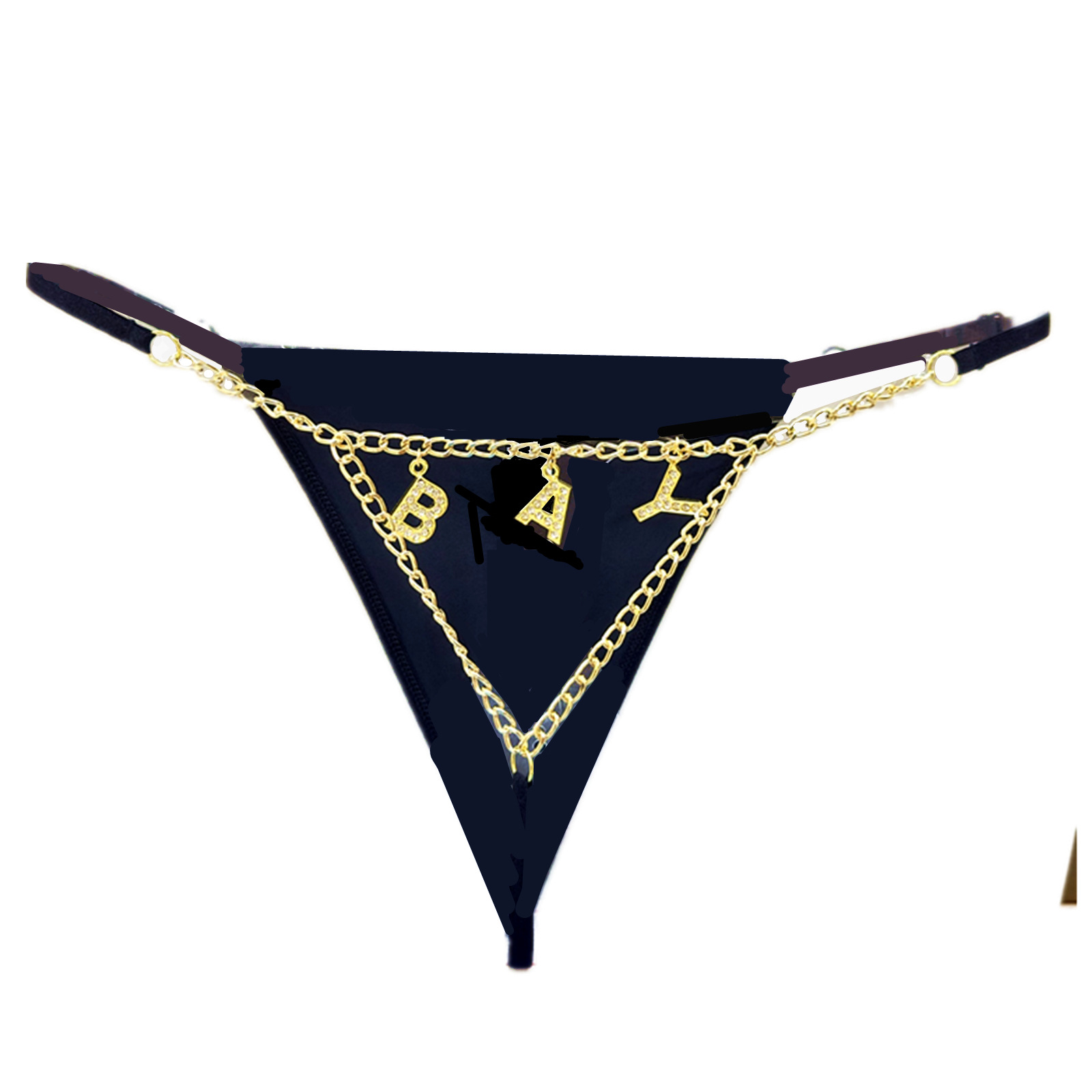 女性のためのパーソナライズされたクリスタルの文字列,名前のウ - Body Jewelry Names のレビューと価格