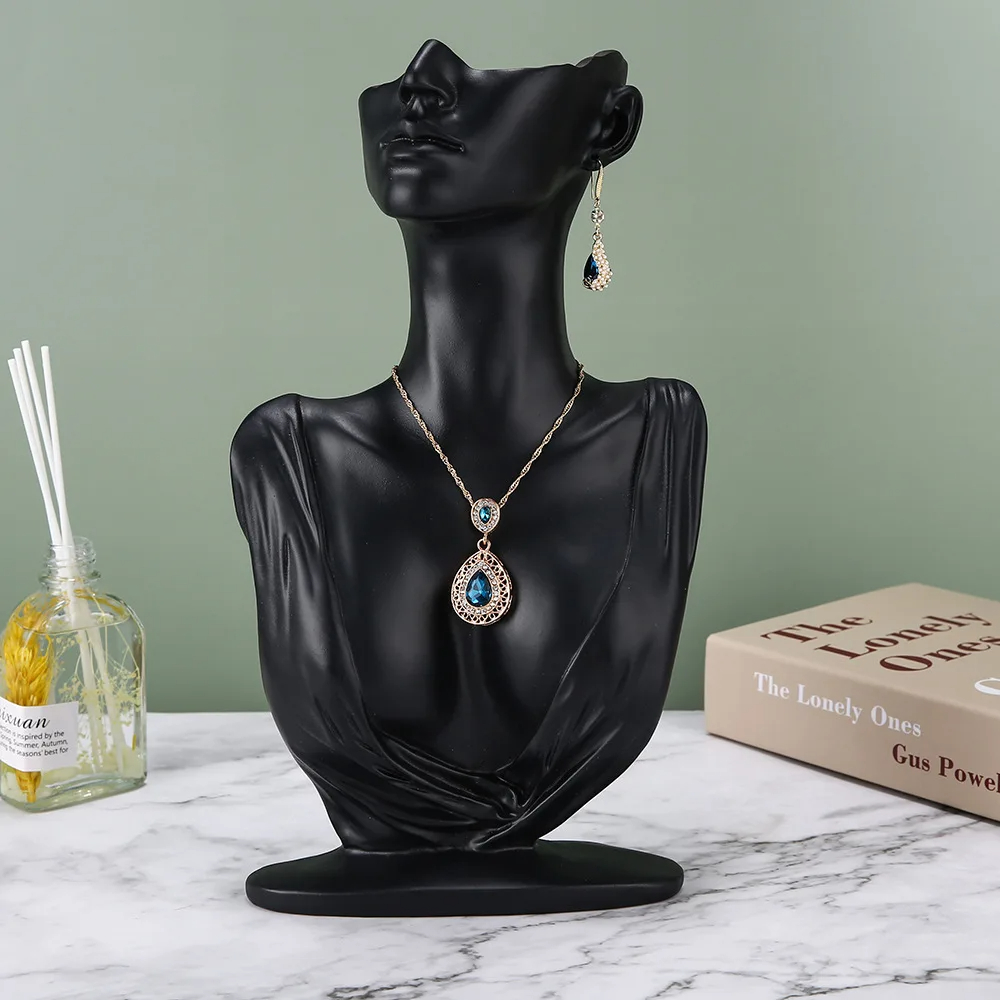 マネキンヘッドのバストネックレスディスプレイスタンド、ポート - Body Jewelry Display Ideas のレビューと価格