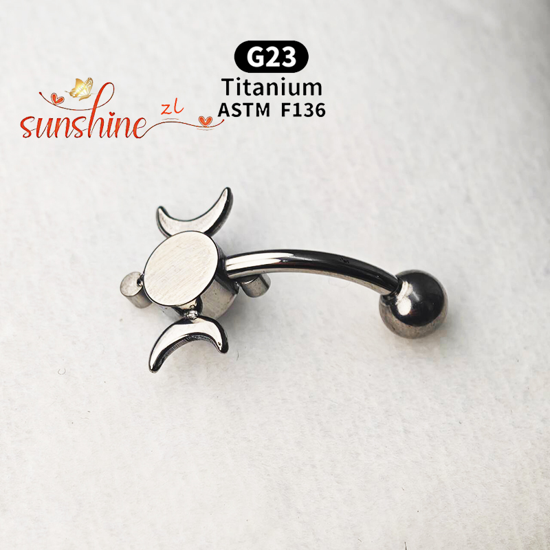 1個入り G23チタン製VCHピアスジュエリー、3つのリング - Body Jewelry Vch のレビューと価格
