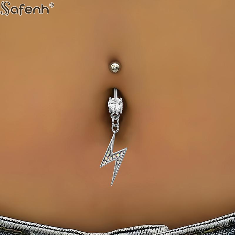 1pc 高品質銅新へそバーベルピアス内ネジ式へそリングボディ - Body Piercing Quality Jewelry のレビューと価格