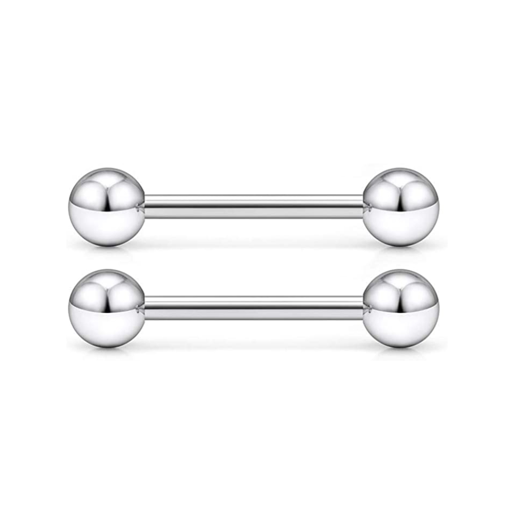 ステンレス鋼の眉毛リング,ピアスキット,14g,16g - Body Jewelry Industrial のレビューと価格