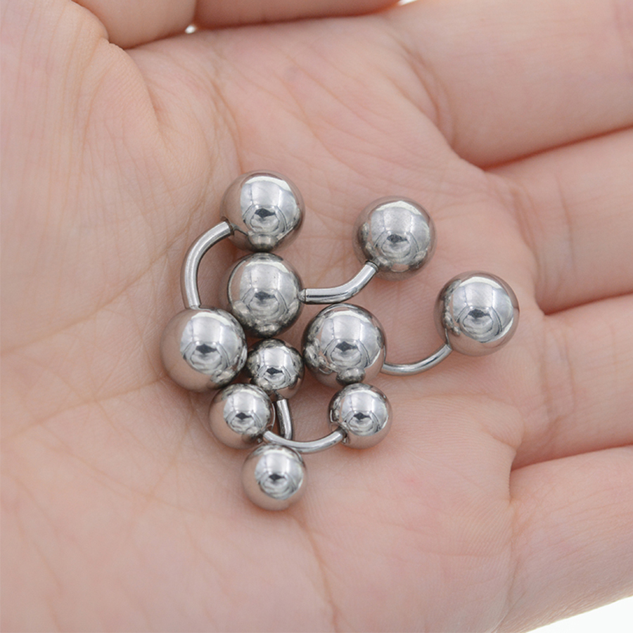 膣用外科用鋼製バーベル,垂直ピアス,セクシーな膣,豆のピアス - Body Jewelry Vch のレビューと価格