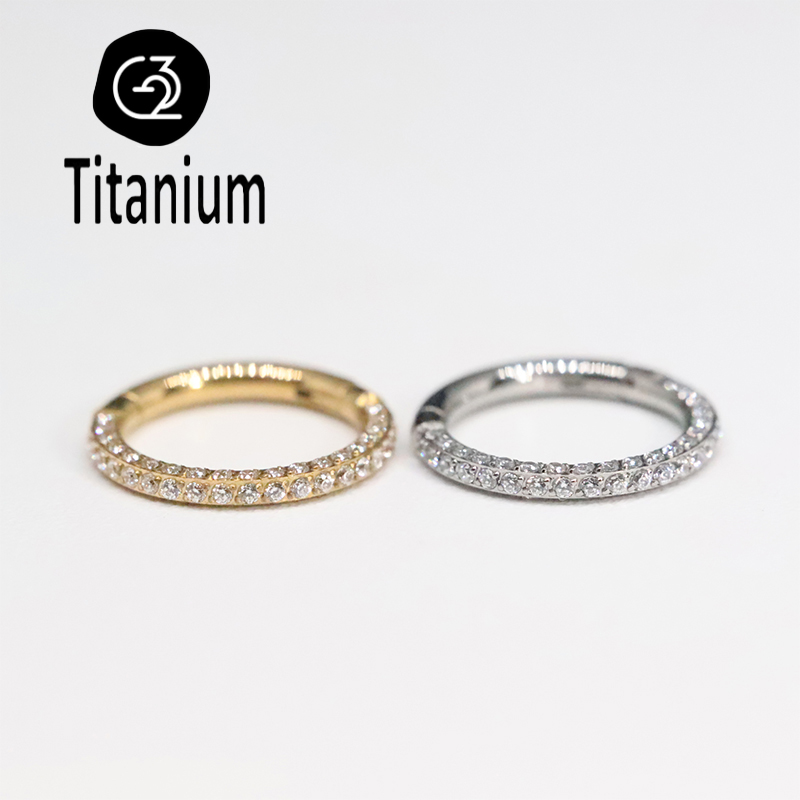 ASTM F136 G23 チタン製ピアス セプタムフープ  - Body Piercing Quality Jewelry のレビューと価格